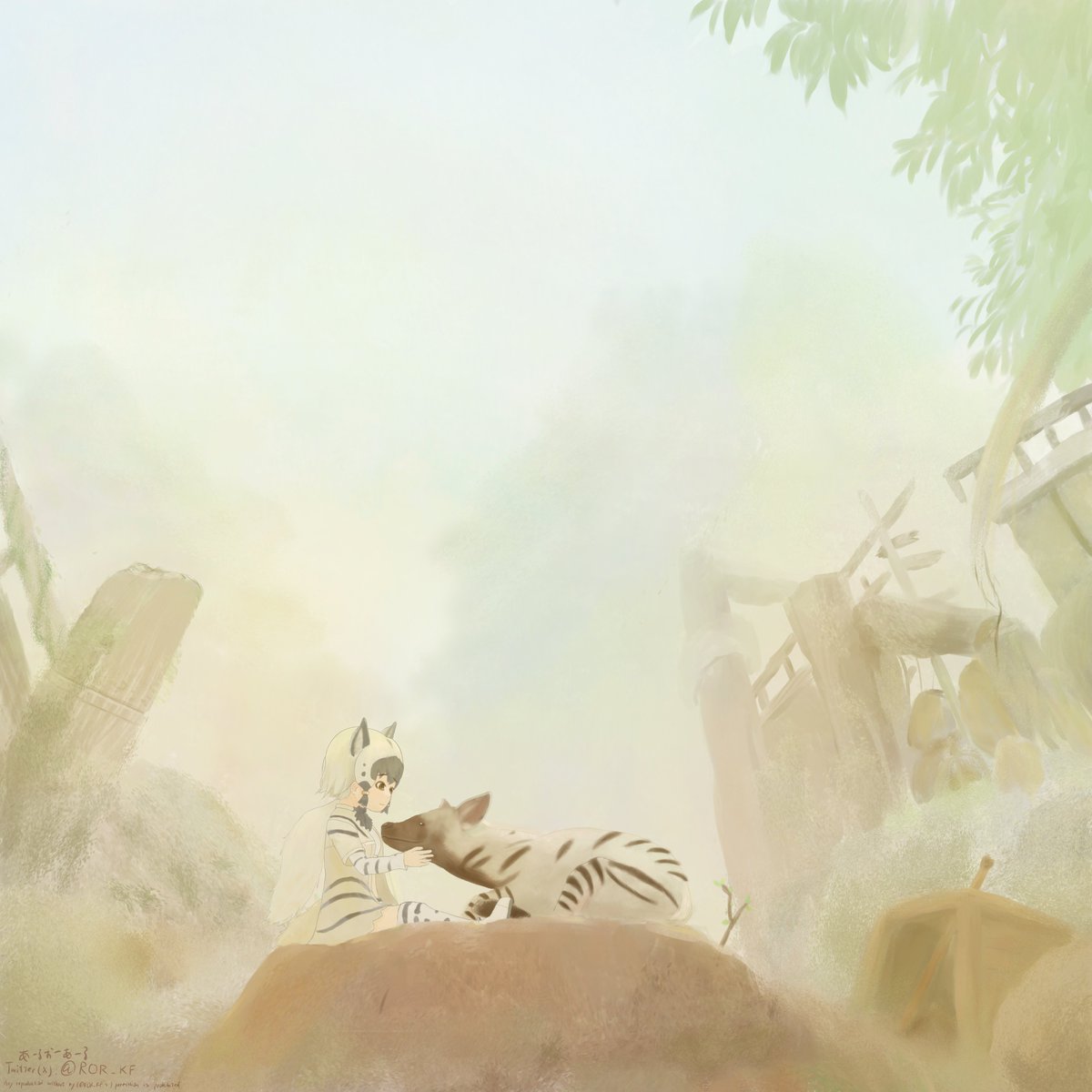 お気に入りの場所

#けものフレンズ
#けもフレ
