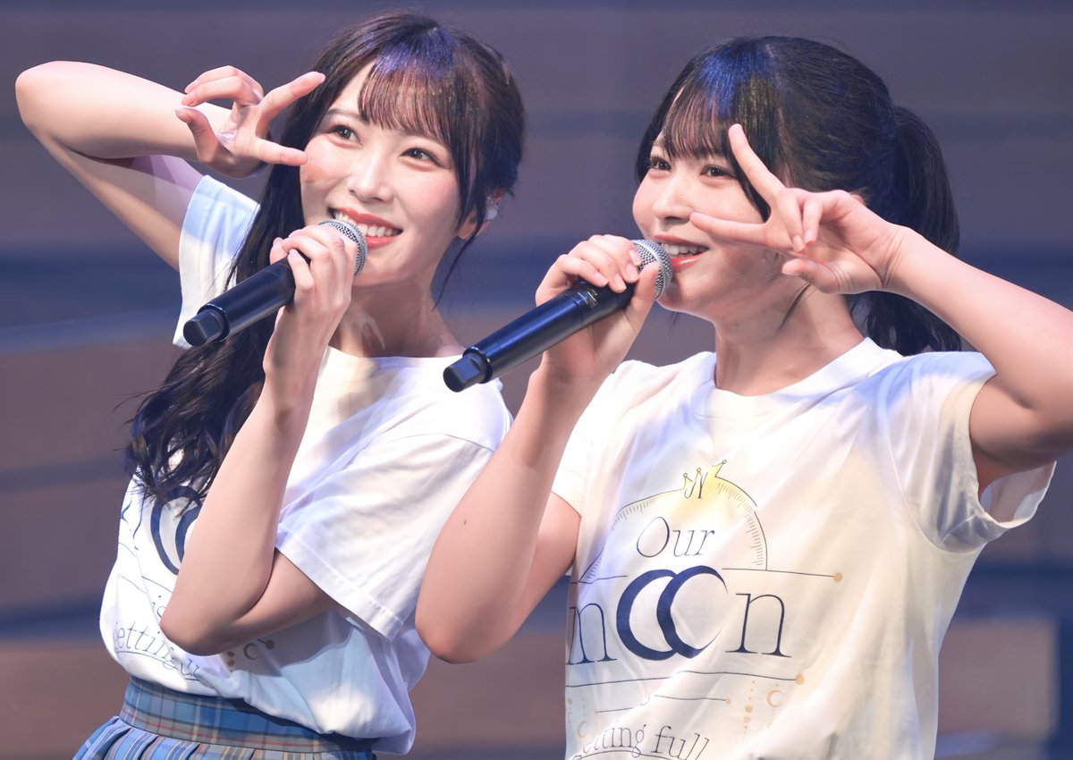 2025.10.20 ≒JOY全国ツアー2025
『Our moon is getting full』広島公演
JMSアステールプラザ大ホール

お決まりのツーショット
2人っきりの空間スタンバイオッケー！

江角怜音ちゃん（<a href="/esumi_renon/">江角 怜音</a> ）
逢田珠里依ちゃん(<a href="/aida_jurii/">逢田 珠里依</a> )
#ニアジョイ_カメコ #江角怜音
#逢田珠里依
#ニアジョイ全ツ2025