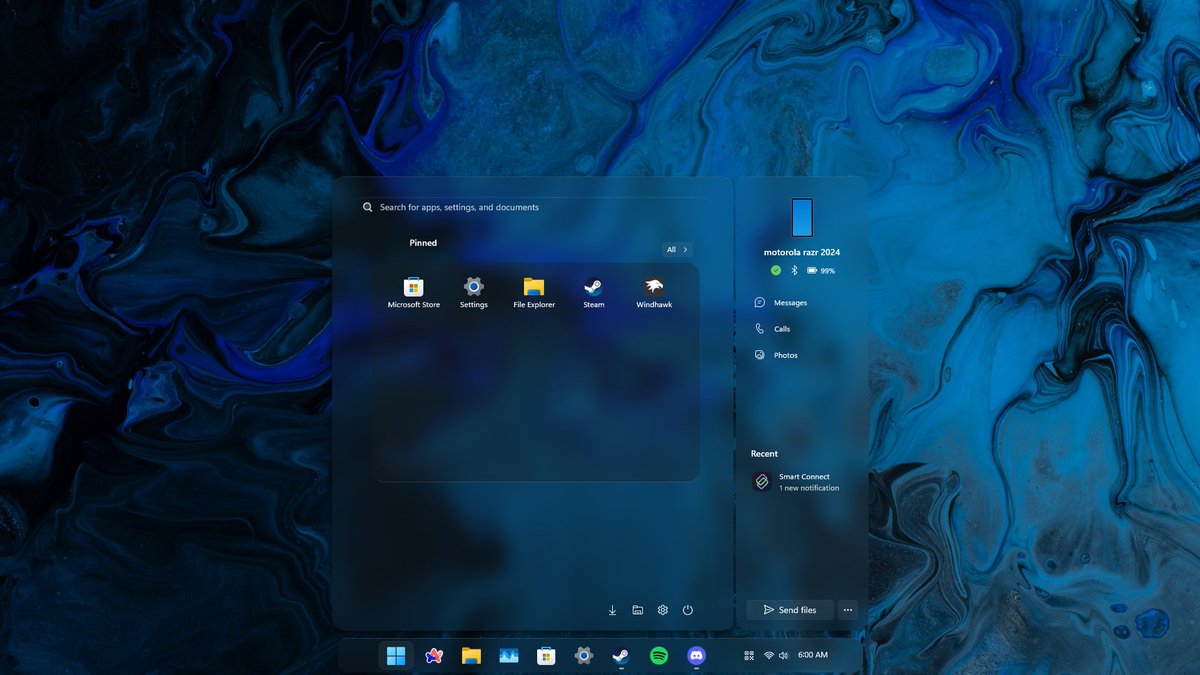 TrendTechBlog's tweet image. I made Windows 11 look amazing with Windhawk 🥹