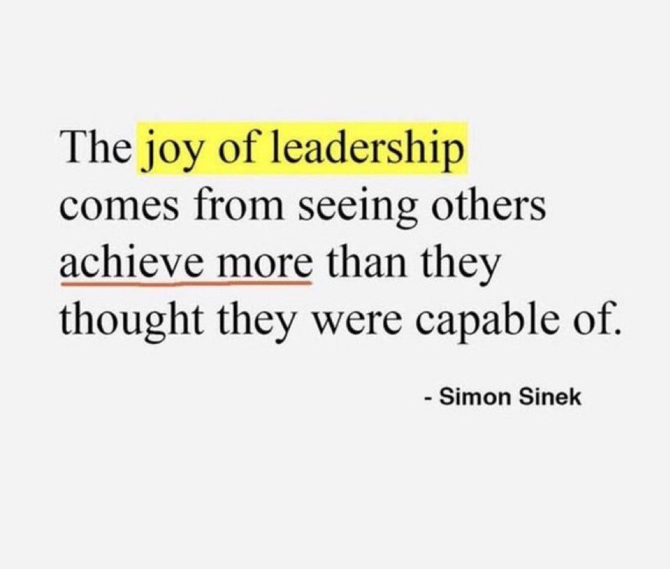 ChrisQuinn64's tweet image. The joy of #leadership …
