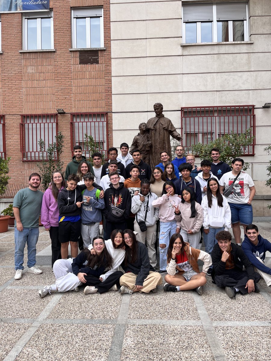 ¡¡Así de bien dábamos ayer por finalizada la convivencia de Centro Juvenil en 📍Salesianos Atocha!!