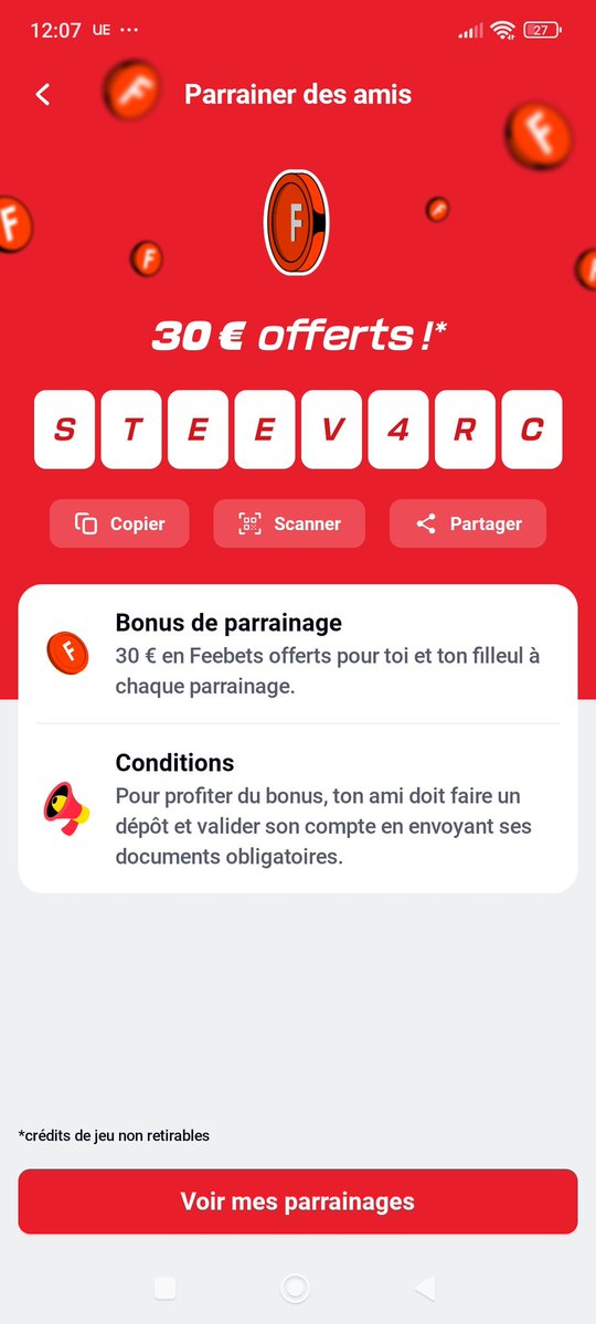 anefr99's tweet image. Rejoins-moi sur Betclic et profite de 30 € de Bonus ! Attention, Betclic est interdit aux mineurs. ( Maintenant c'est 30 euros hésitez pas vous pouvez en bénéficier également code STEEV4RC nouveaux utilisateurs )
#code #promo #codepromo #freebet #betclic #parissportif #Winamax