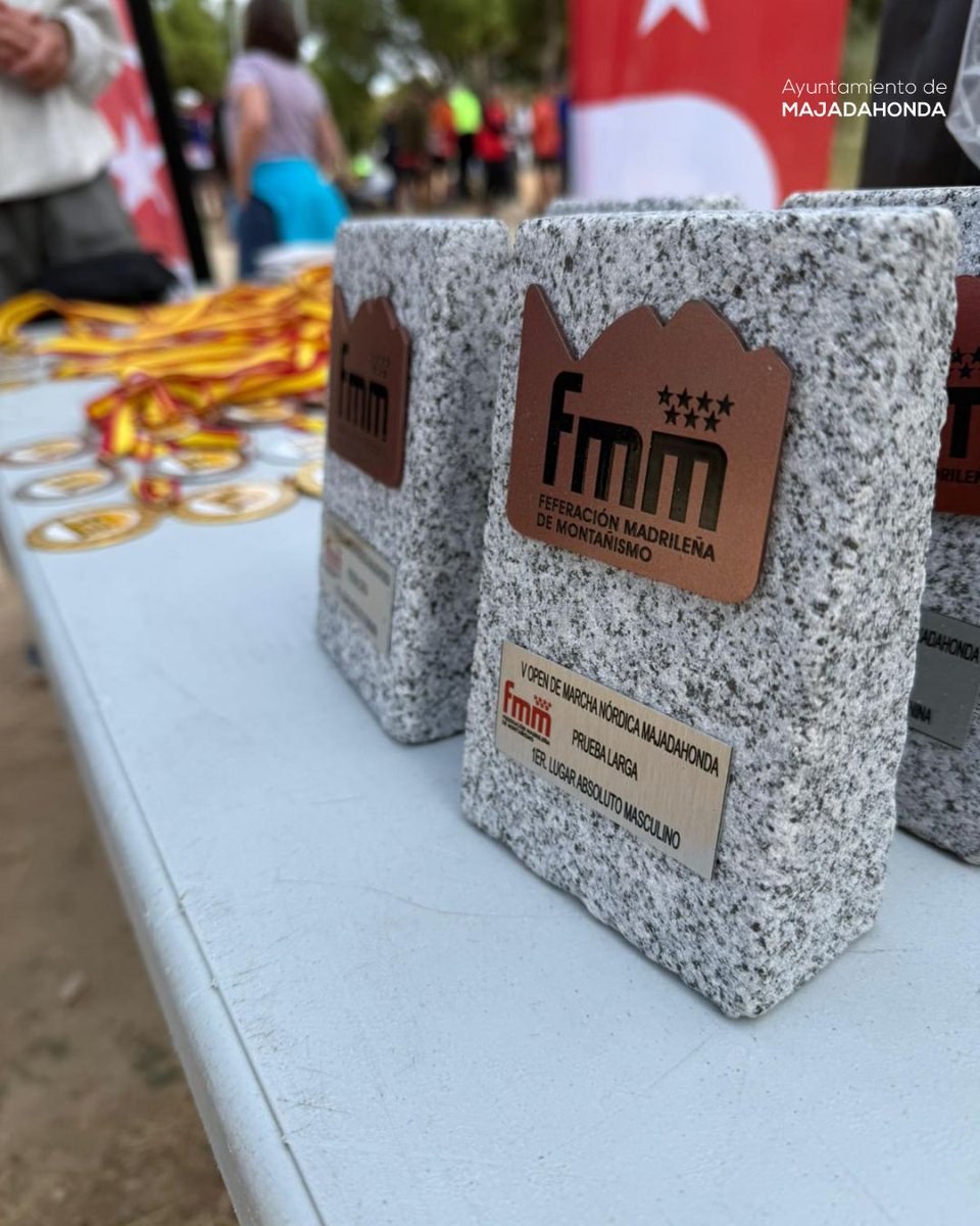 🏞️🚶Tercera prueba de la Copa de Madrid de Marcha Nórdica en el circuito integral del Monte del Pilar en #Majadahonda, organizada por <a href="/FedMadMontana/">Federación Madrileña de Montañismo (FMM)</a> en colaboración con <a href="/MajadahondaAyto/">Ayuntamiento de Majadahonda</a>

👏¡ Enhorabuena a todos los marchadores!