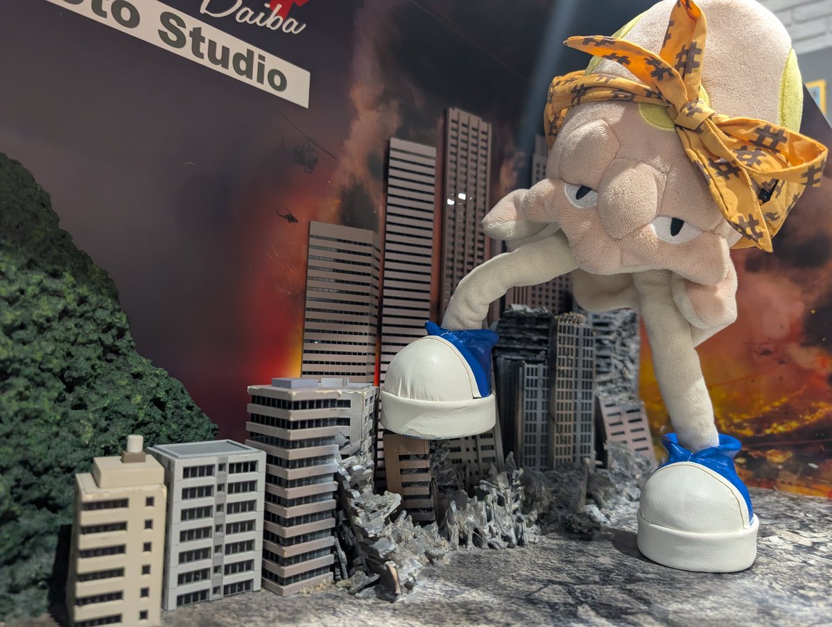 メガスターミーが話題だが、走る元祖は俺だろう！？と、ご立腹なご様子です。
＃ポケぬい
＃ノノクラゲ