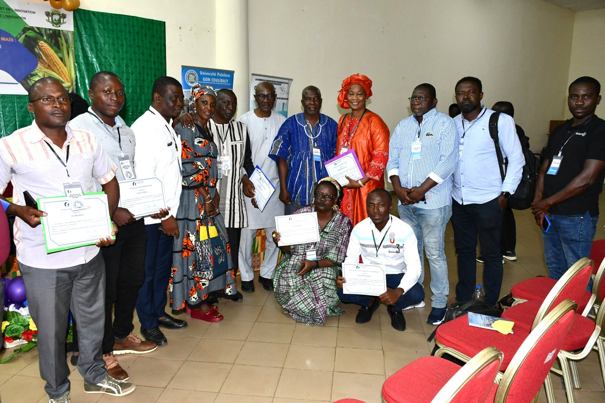 REDYNAMISATION DE LA CHAÎNE DE VALEUR DU MAÏS EN CÔTE D’IVOIRE
La Direction Générale de la Recherche et de l’Innovation à l’initiative d’un atelier national à l’UPGC