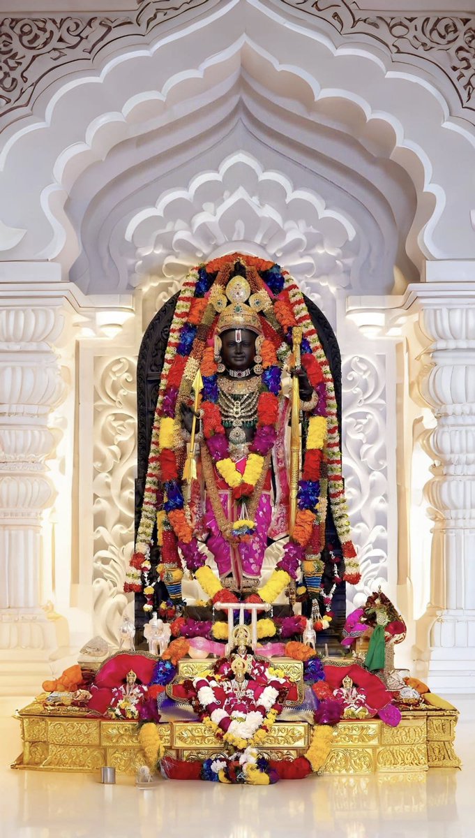 Shri Ram doesn’t rule Ayodhya anymore… He rules hearts 🙏🏻❤️‍🔥