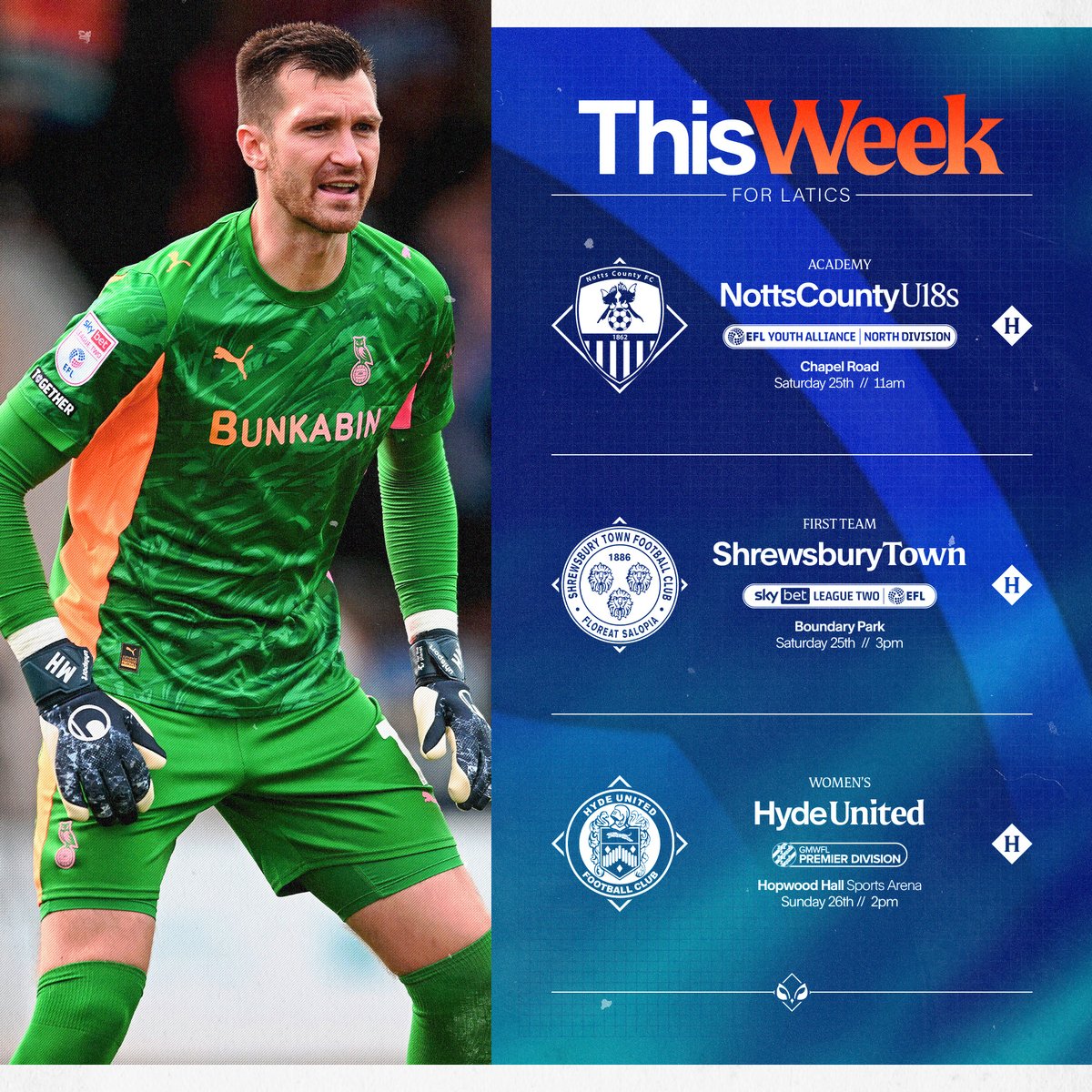 🗓️ Coming up this week. #oafc

🎟️ bit.ly/3LJhAWt