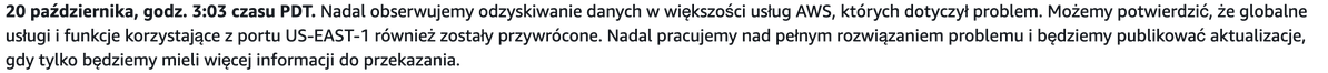 PerplexityPRO_'s tweet image. Aktualizacja AWS: 

&quot;Możemy potwierdzić, że globalne usługi i funkcje korzystające z portu US-EAST-1 również zostały przywrócone&quot;

Widać znaczącą poprawę działania aplikacji. Ten temat będzie jeszcze dziś pod obserwacją 🖥️

#aws #amazon #snapchat #CyberAttack #Perplexity #signal