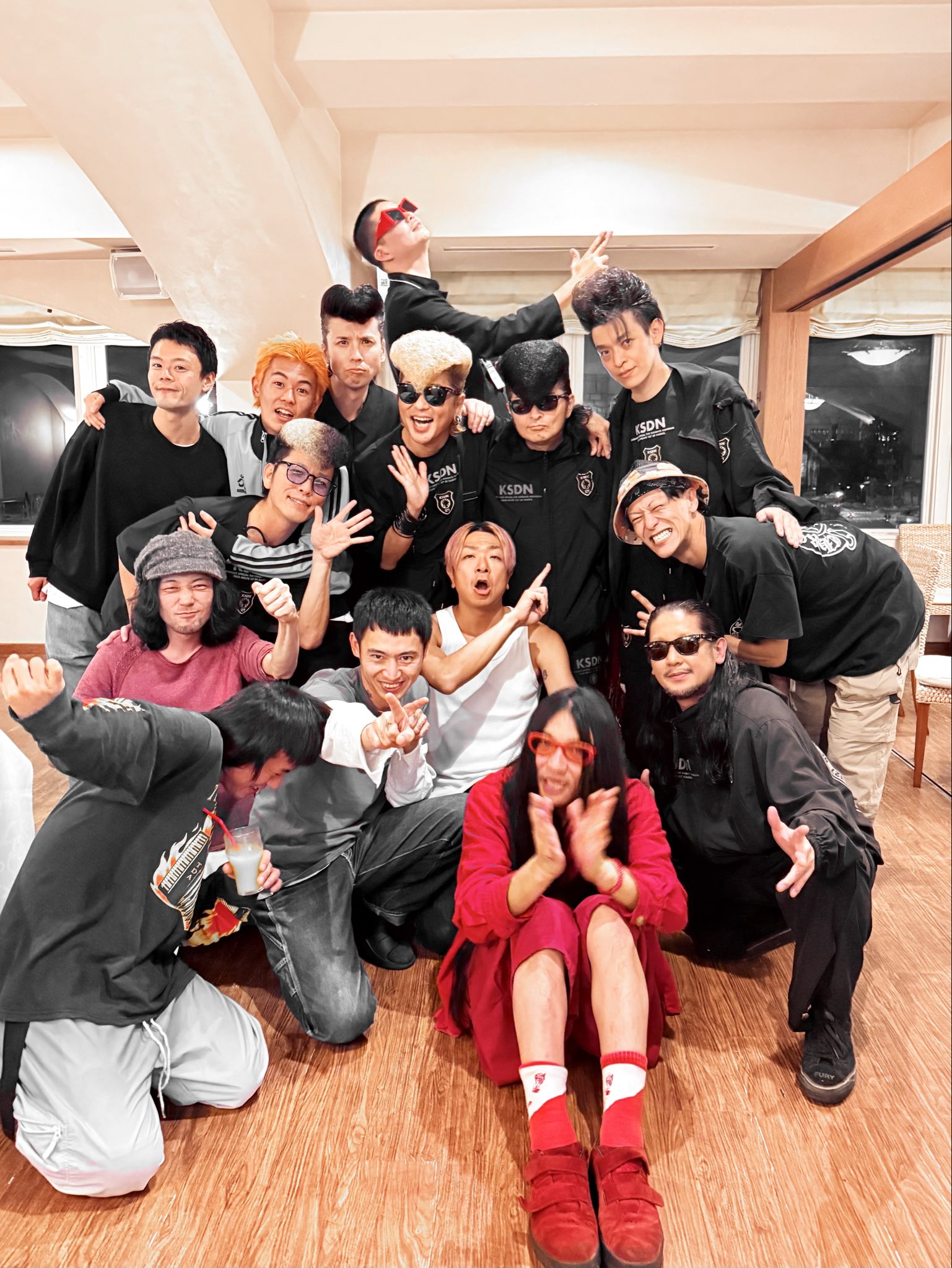 氣志團 ファンクラブ限定 綾小路翔 愛愛傘フォトスタンド夜露死苦!!