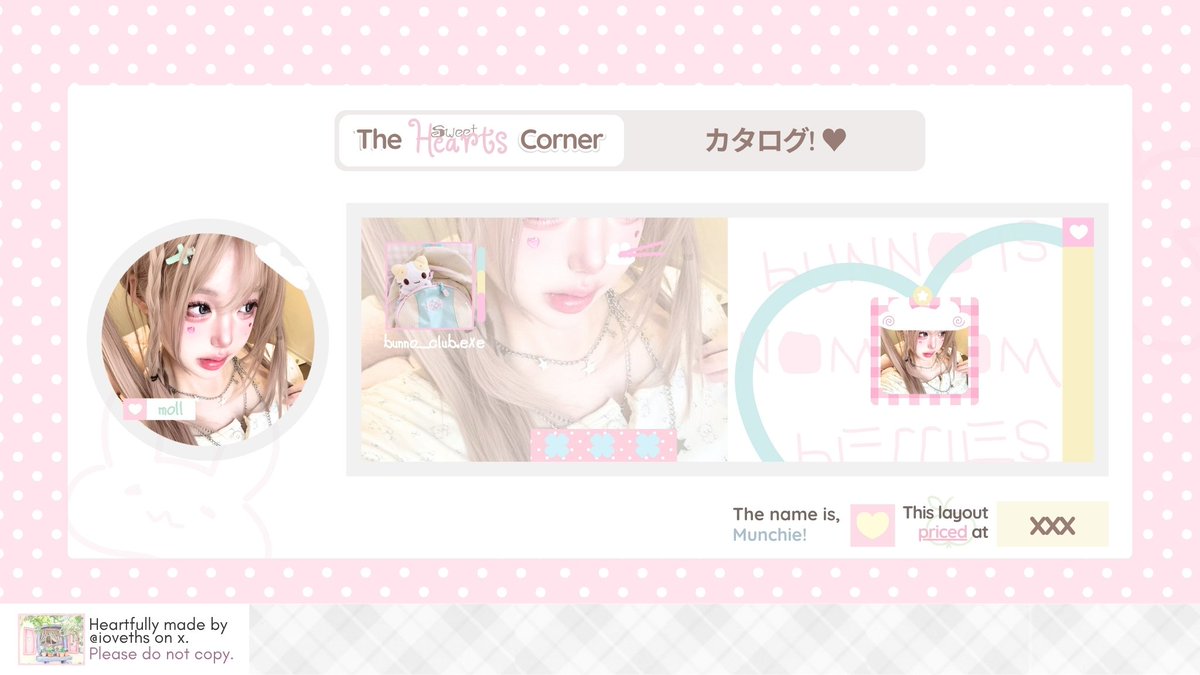 Ioveths's tweet image. help repost, please? thankies! ✿

hi, hi! &amp;lt;3 kenalan sama katalog layout baruku yuk, sweethearts! &amp;lt;meet: bitsy, munchie, kittsy!&amp;gt; .. ♥︎ kalau ada yang kurang aman, please let me know through dm, yaa. 🍀🍮

📬 aku juga optip with special price, lhoo! :3

#zonauang #zonauang️