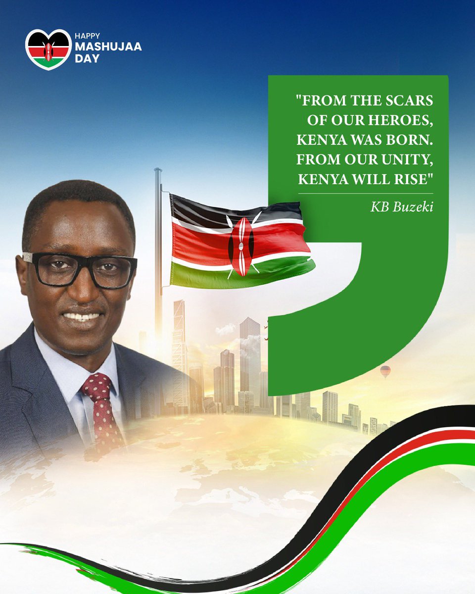 Tunasonga mbele 👉 Happy Mashujaa.