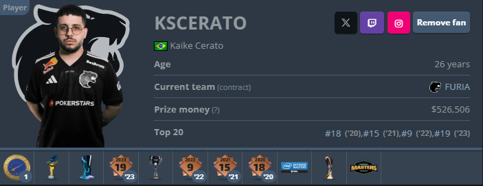 Brasil Storm CS tweet media