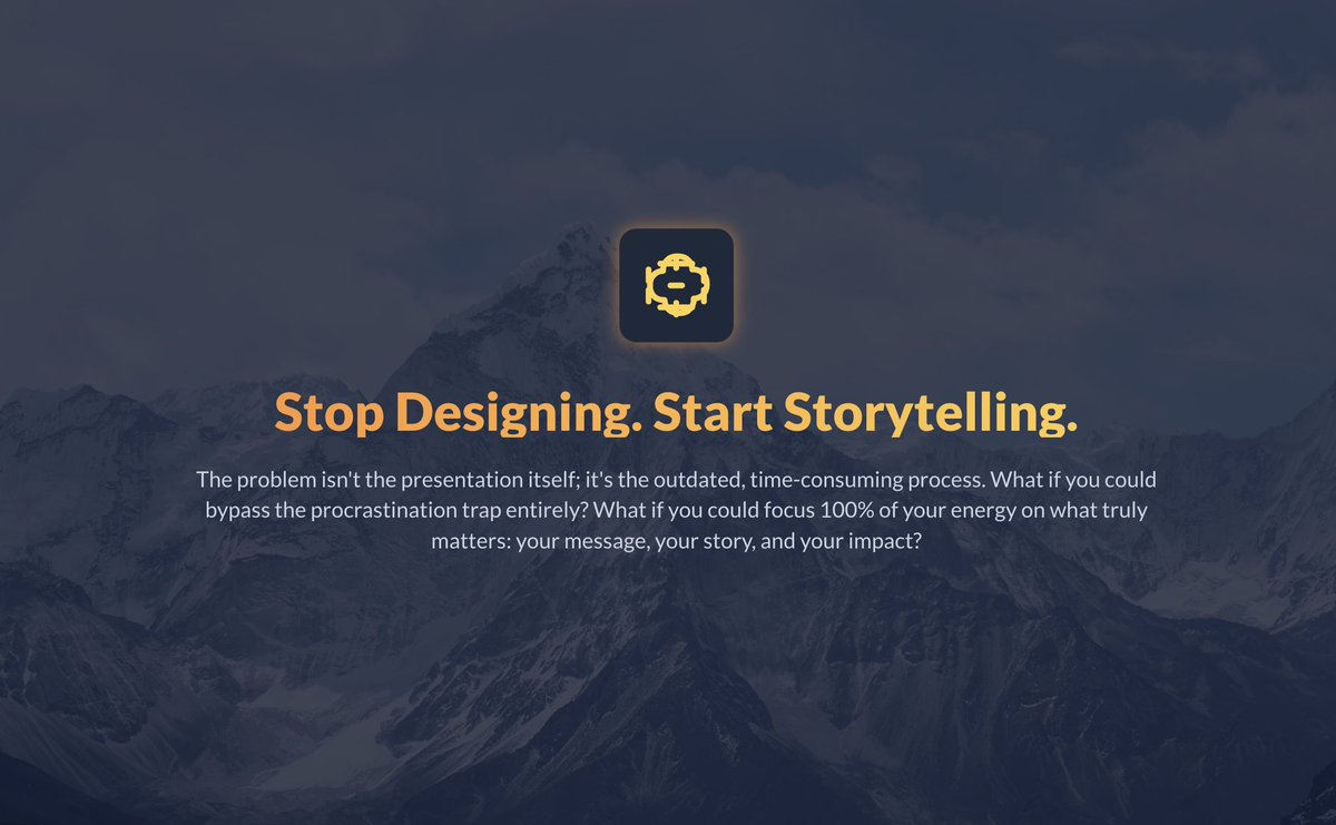 prezhecom's tweet image. The big presentation is tomorrow.
You’ve spent hours agonizing over the perfect font, hunting for a 'synergy' stock photo, and endlessly tweaking animations.
You feel busy, you look productive, but have you actually made progress on the core message?
prezhe.academy