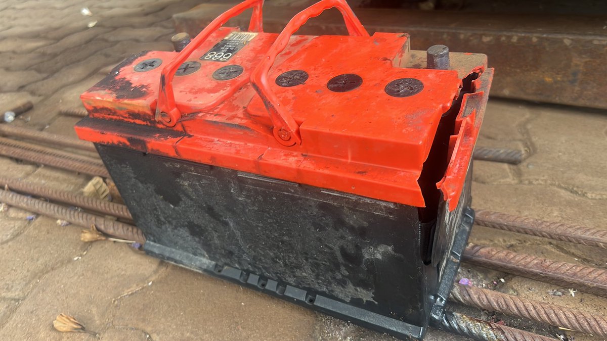 Dear experts..! 

Yesterday I had a very strange thing happen. As the rain started, accompanied by thunder &amp; lightning, Wife &amp; I hastily retreated into the truck for shelter. As I kicked the starter, we were immediately stuttled by an explosion followed by smoke from under the