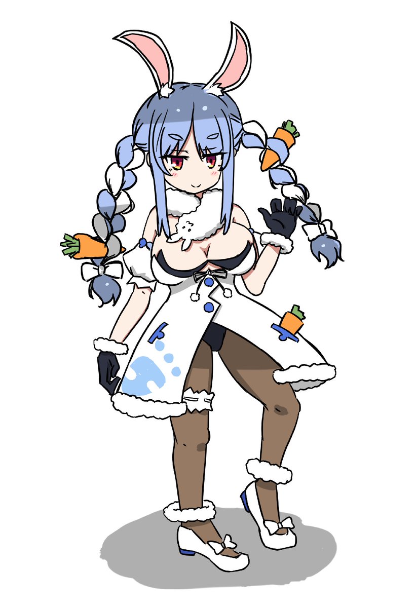 ぺこちゃん描いた！👯‍♀️🥕