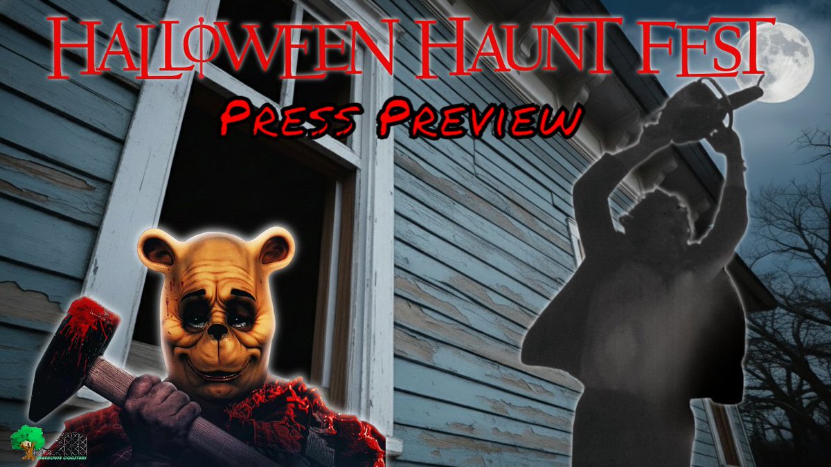 TreehCoasters's tweet image. Join us for Halloween Haunt Fest Press Night Preview Was IT Really That Bad..? #hallweenhuntfest #HH25
youtu.be/502KlBm7KYU