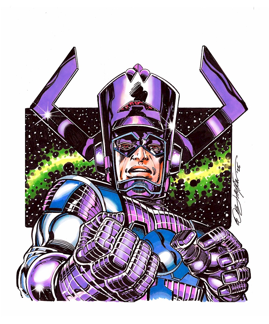 For the third year, I will be attending the Tokyo Comic Con on December 5th-7th along with the whole Seoul gang from <a href="/DiceLatte/">Dice Latte</a> Cafe.  I started working on some art for that event. Here's a new Galactus 9 x 12 drawing. <a href="/TokyoComicCon/">東京コミコン & 大阪コミコン | TokyoComicCon & OsakaComicCon</a>  <a href="/Marvel/">Marvel Entertainment</a>  #Galactus