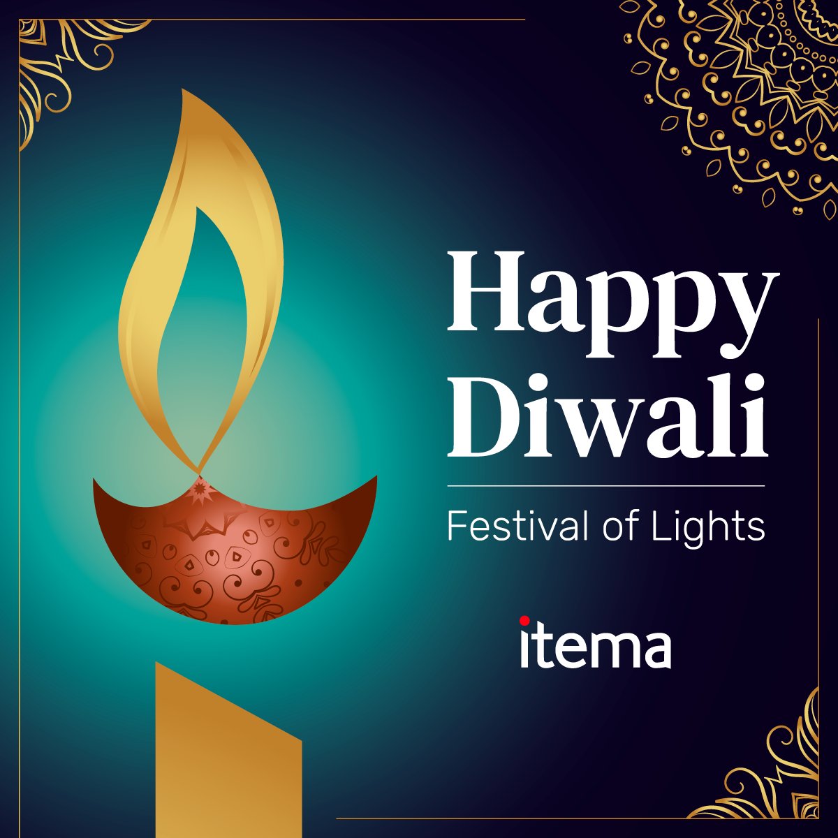 🪔 Wishing everyone a bright and joyful Diwali!
As lights illuminate homes and hearts, we join in celebrating the spirit of Diwali, a time of renewal, gratitude, and shared brightness.

𝘚𝘩𝘶𝘣𝘩 𝘋𝘪𝘸𝘢𝘭𝘪 from the whole Itema team!

#Itema #HappyDiwali #ShubhDiwali