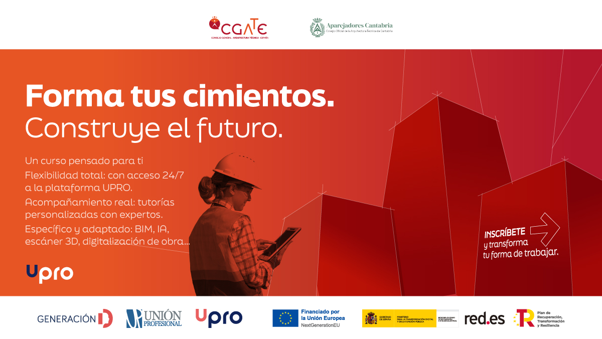 La revolución digital en arquitectura técnica ya no es opcional
Hoy arranca el proceso de inscripción para el curso de competencias digitales específicas para arquitectura técnica.
Inscríbete ahora y asegura tu plaza!: n9.cl/c0cgs