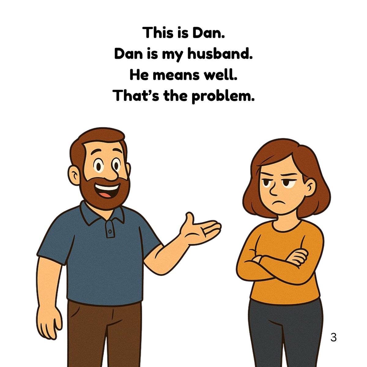 storytimesimon's tweet image. 🤣 Think you’ve nailed married life? Think again!

This hilarious parody pokes fun at the “joys” of love, life &amp;amp; keeping your wife happy (or trying to).

Perfect light-hearted gift for couples.

👉 mybook.to/anidiotsguidew…

#RelationshipGoals #GiftForHer #AussieAuthor