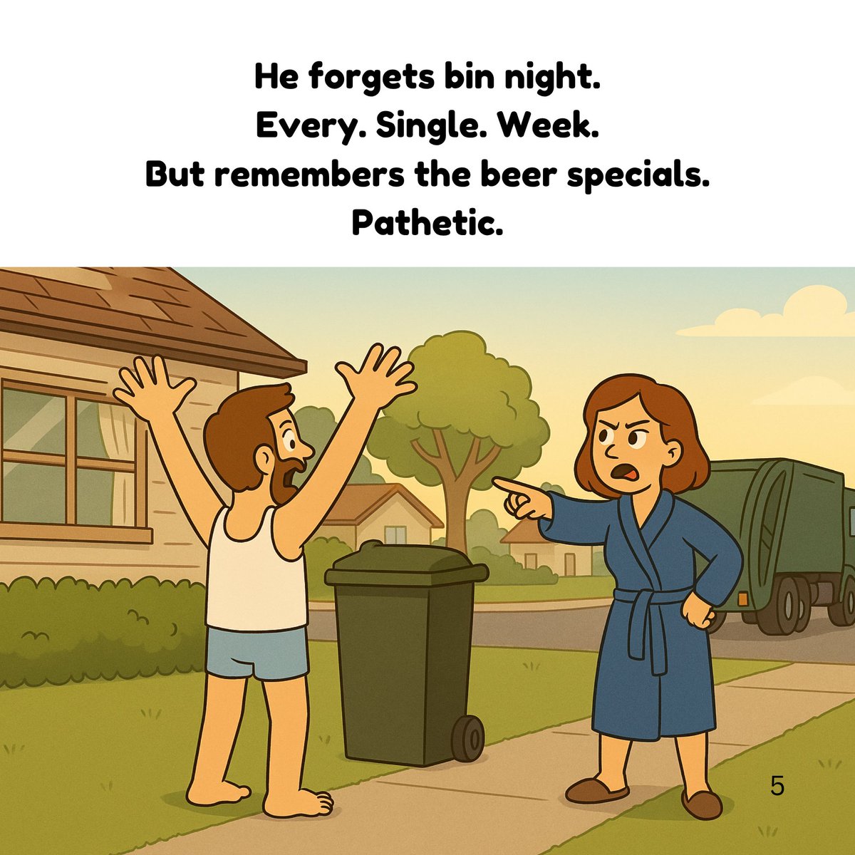 storytimesimon's tweet image. 🤣 Think you’ve nailed married life? Think again!

This hilarious parody pokes fun at the “joys” of love, life &amp;amp; keeping your wife happy (or trying to).

Perfect light-hearted gift for couples.

👉 mybook.to/anidiotsguidew…

#RelationshipGoals #GiftForHer #AussieAuthor