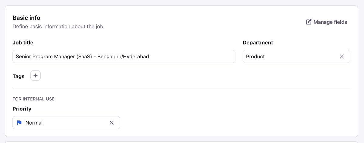 hijunedkhatri's tweet image. And.. We Are Live!

Should have 5-7 years experience building SaaS, 
Program or a Product Manager

Open to wok from HYD or BLR.
Budget: 60L

Details and Application Link:
jobs.clanx.ai/o/senior-progr…

Do apply or refer. Thanks in advance.
Happy Job Hunting :)