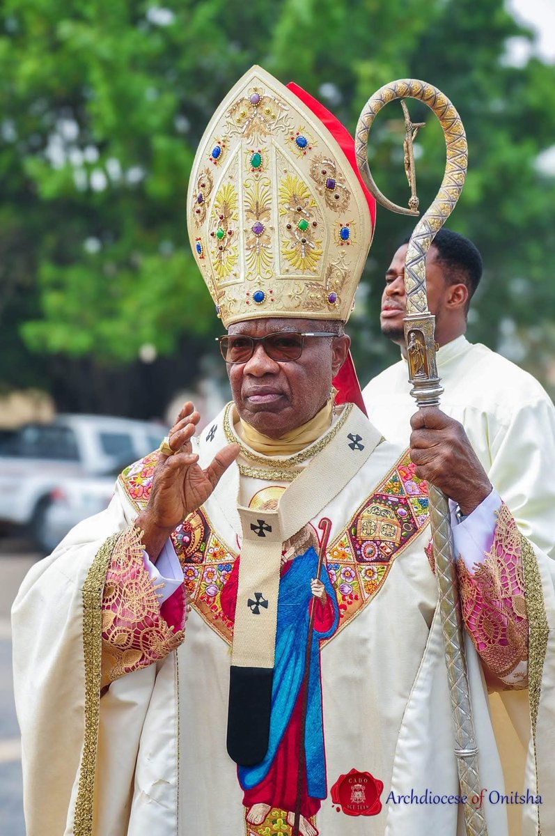 MikeAniezi's tweet photo. Celebrating a life of faith, wisdom, and service.  Happy 72nd Birthday, His Grace, Most Rev. Valerian M. Okeke. Archbishop of Onitsha Archdiocese.
#GreatShepherd #AdMultosAnnos🌟 #ArchbishopOkeke #OnitshaArchdiocese” https://t.co/Pcu5DNXKfg
