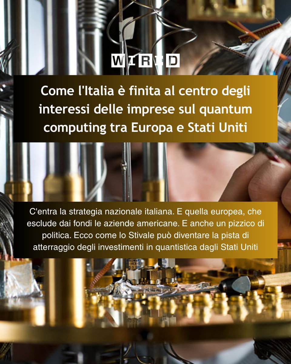 Questa notizia del “patto di Cernobbio” per insediare in Lombardia un grande centro dedicato al quantum computing si spiega meglio con quanto non è stato detto, anziché con quanto è stato detto. Ve lo racconto su <a href="/wireditalia/">Wired Italia</a> wired.it/article/quantu…
