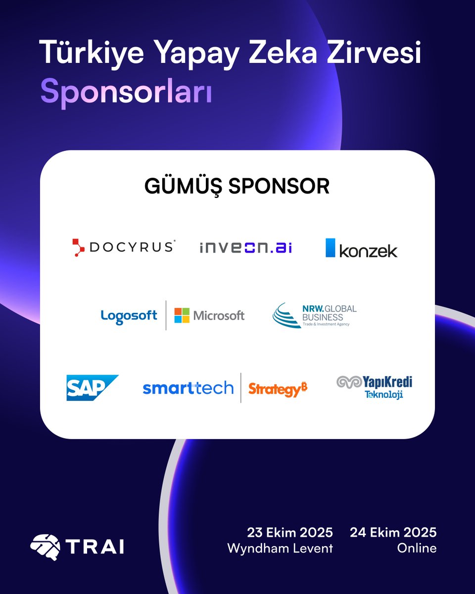 Türkiye Yapay Zeka İnisiyatifi tweet media