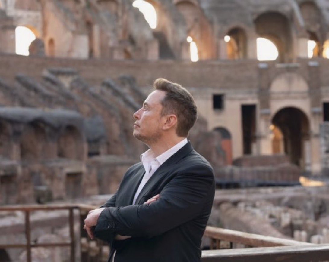 cb_doge's tweet photo. BREAKING: Elon Musk donated another $1 million to support researchers, archaeologists, and students studying ancient Rome. https://t.co/DwDo1fL7Rj