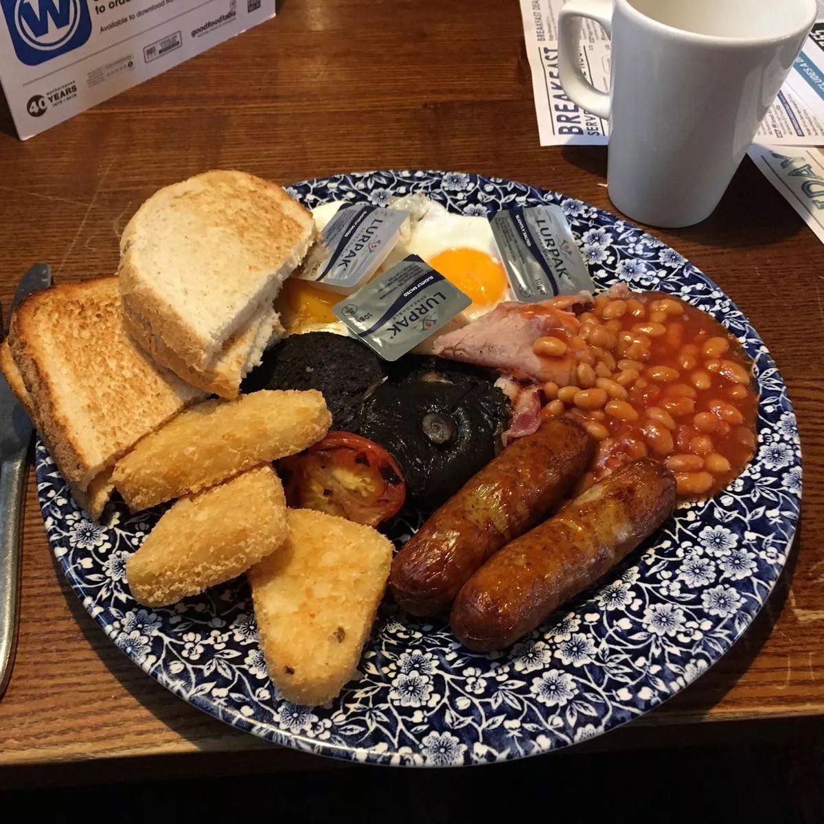 No matter how far I go in life, I’ll never be too good for a Spoons breakfast.