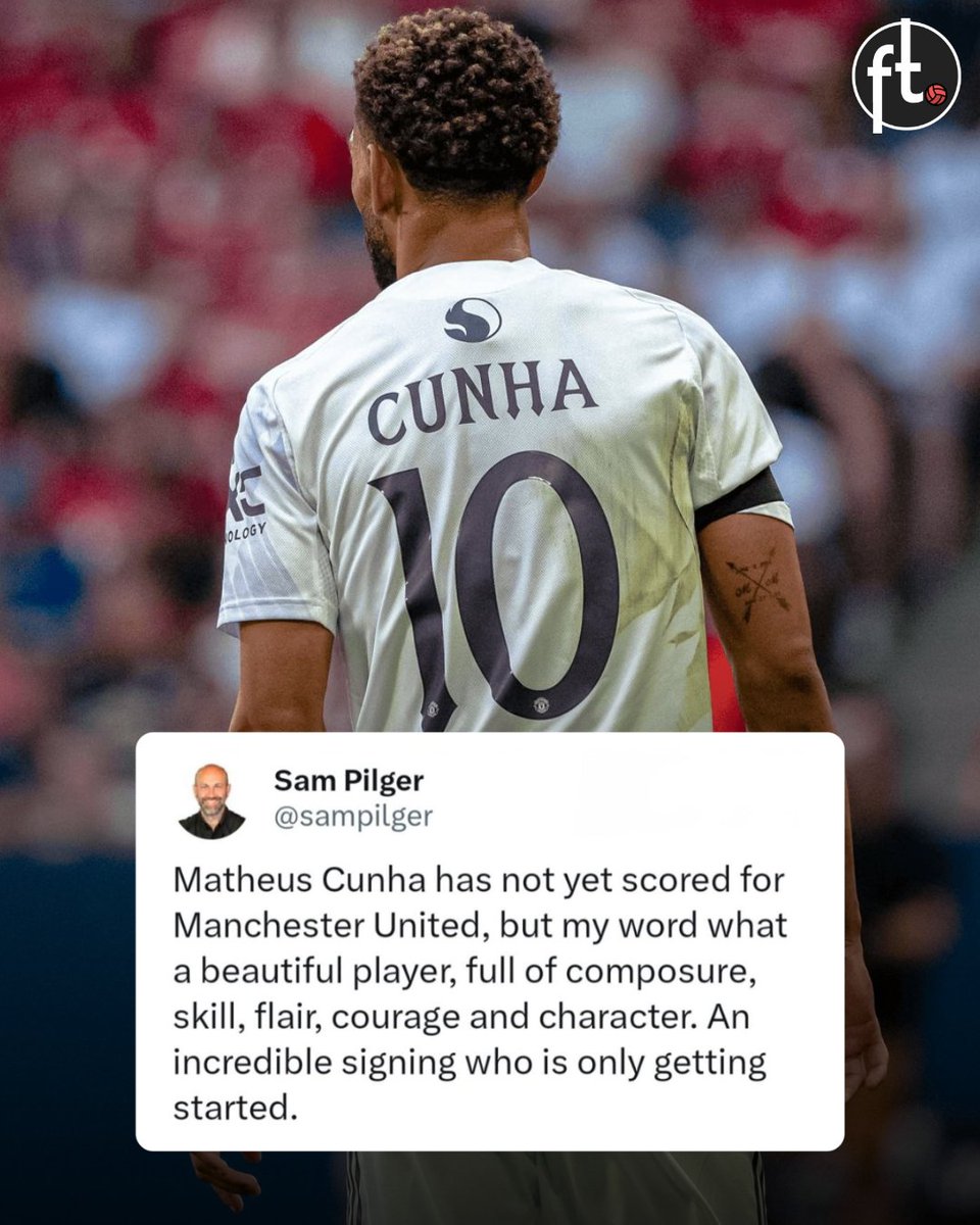 Matheus Cunha was the best player on the pitch at Anfield..

If he plays like that all the time, he never has to score a goal again. He was brilliant. 🤝
