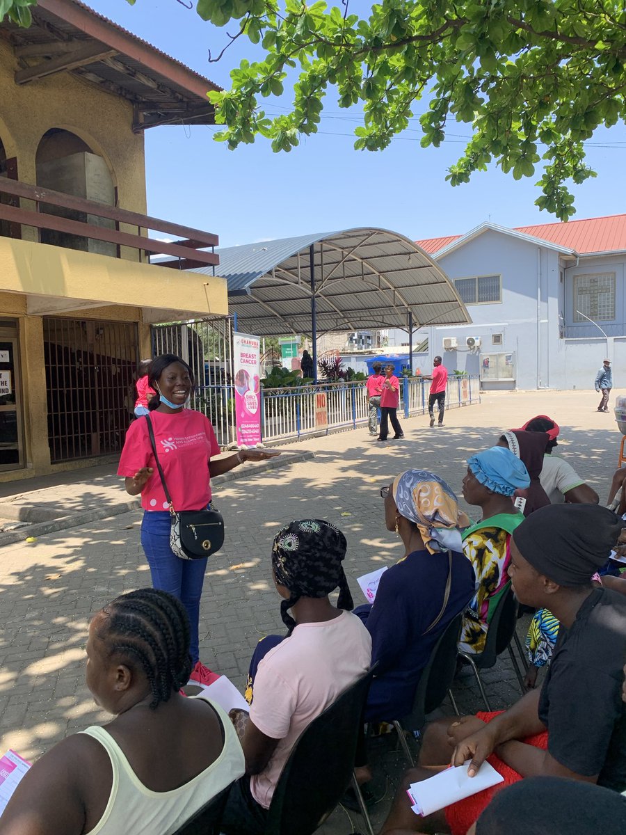 RRCRotaract's tweet image. 🌸 Together, we brought hope and health to the women of Nima through our breast cancer screening project — promoting early detection and saving lives 🎀
Mission accomplished, but the journey continues — let’s keep checking regularly and live healthy! 💝
#HakunaMaTatas 💞