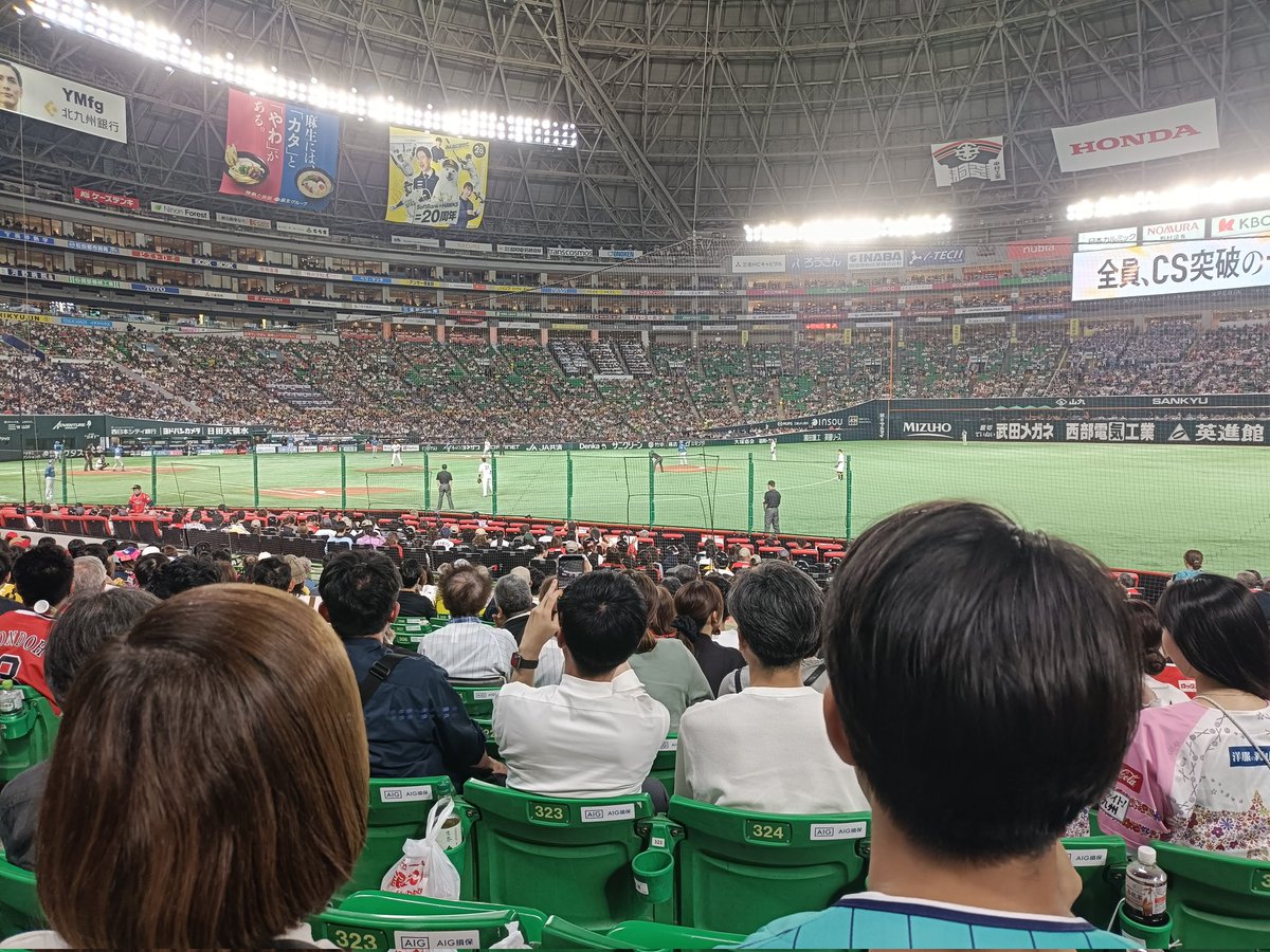 人生二回目の野球観戦
