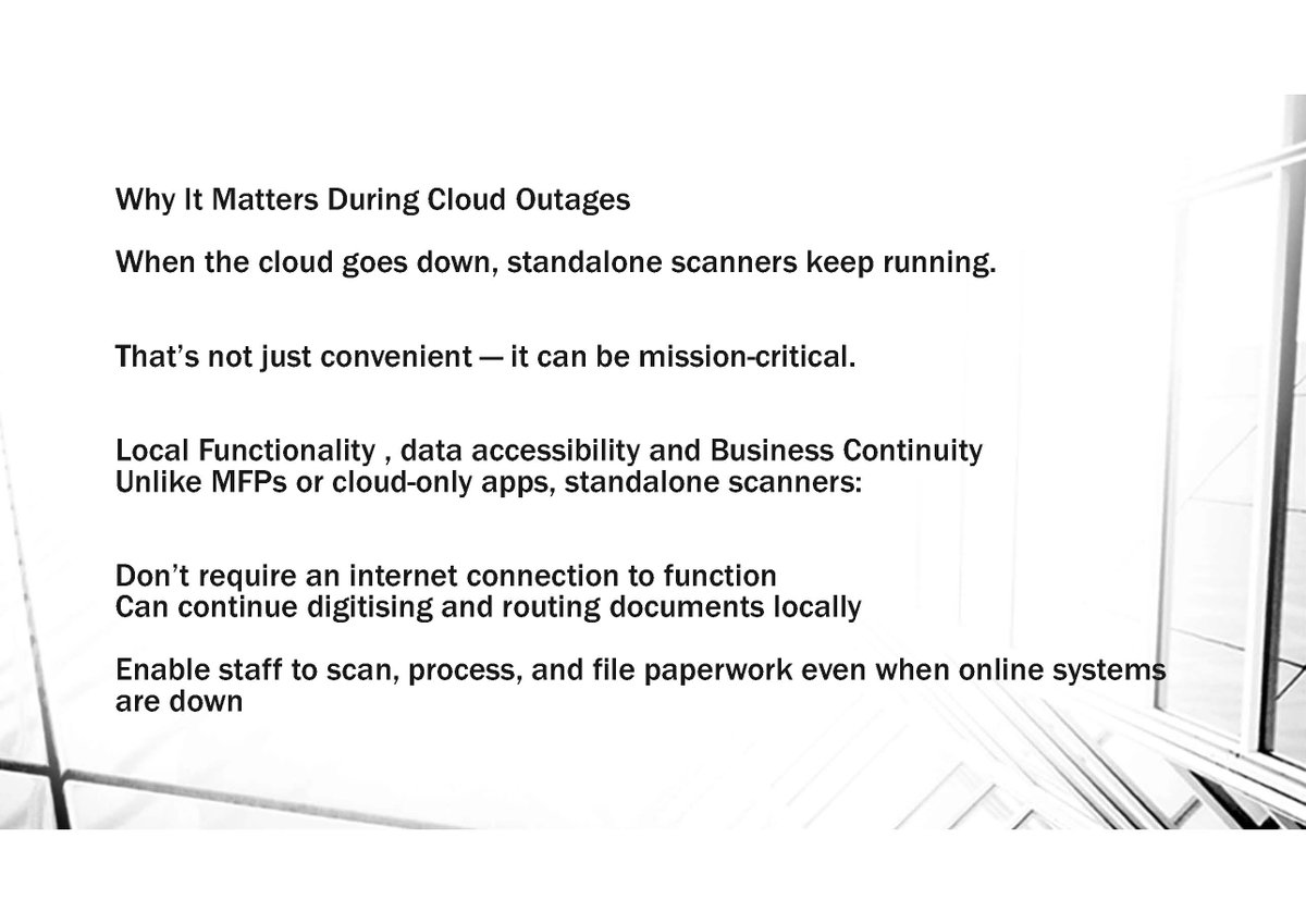 bmeimaging's tweet photo. https://t.co/HzQq2X2jHF

Yet another reason to revisit data management.
#amazondown
#lossofdata
#recordmanagement https://t.co/dhib4NbVkS