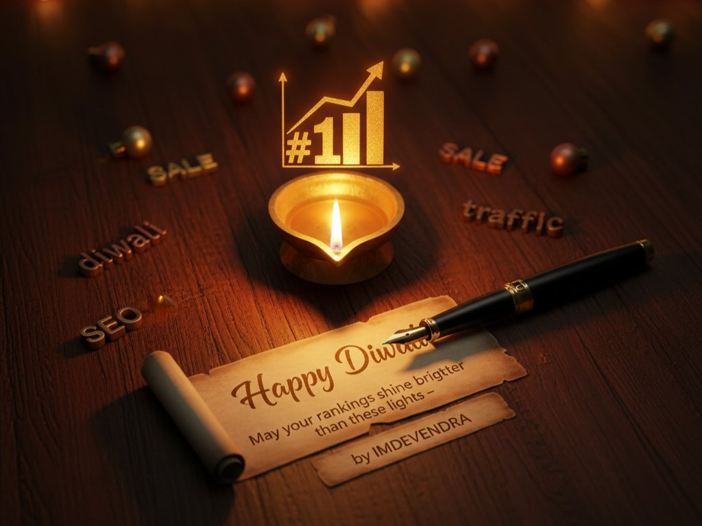 imdevendrakumar's tweet image. May your traffic increase like Diwali rockets &amp;amp; your rankings glow brighter than a sky full of phuljharis! ✨🪔  
Happy Diwal by IMDEVENDRA  
#HappyDiwali #SEOWaliDiwali #Diwali2025 #DigitalMarketing
