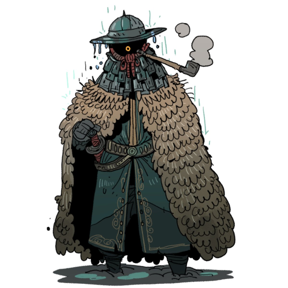Mystery swordman

#characterdesign