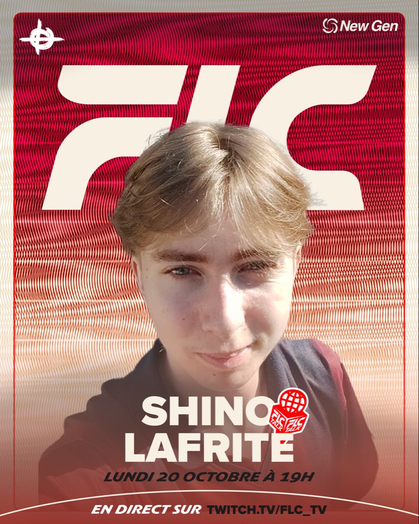 Le GRAND RETOUR DU #FLCTALK ! 😈

Notre créateur de contenu <a href="/shinolafrite/">FLC Shinolafrite</a> sera notre premier invité.

On sera en live à 19h pour parler de son parcours, sa vision du jeu &amp; conseils pour briller dans l’esport et bien plus encore.👇

🎙️: <a href="/FLC_JAC0/">Caster JACO</a> 
📺: twitch.tv/flc_tv