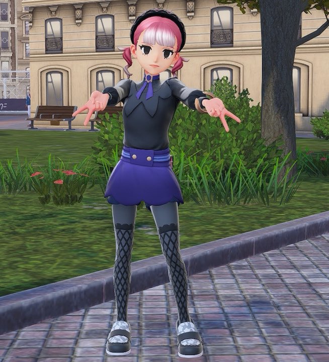 やっとカラコンをゲットしたので自キャラを病みキャラクリにしたw
なかなかに気に入ったのでしばらくコレでいる😌
しかしなかなかストーリー終わらない…
＃ポケモンZA
 #ポケモンレジェンズZA