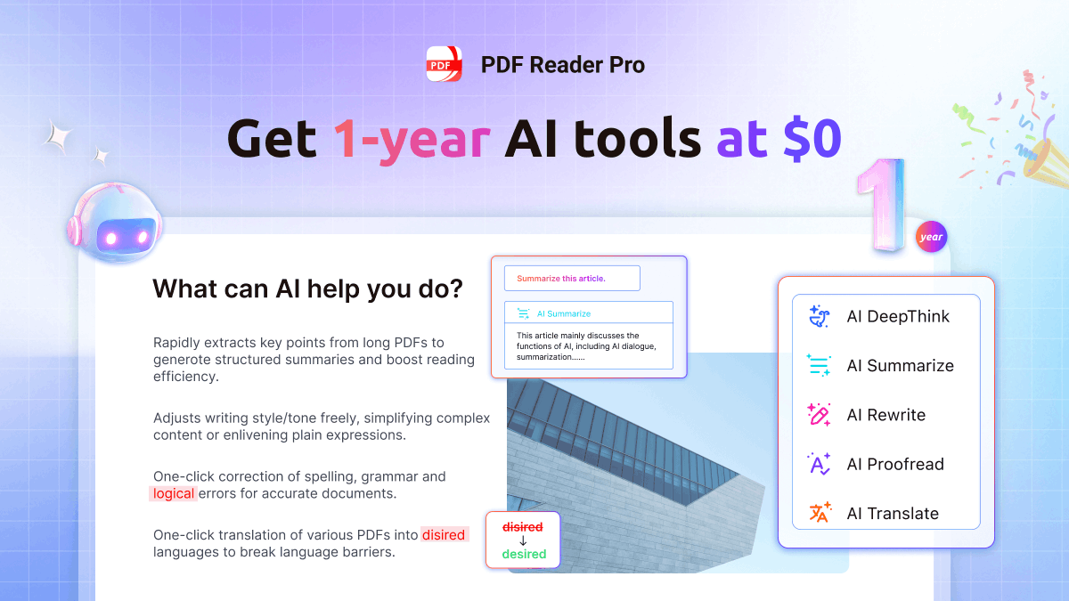 PDFReaderPro's tweet image. 🤖✨Powered with AI, PDF Reader Pro helps you:
-Digest long docs in seconds
-Translate instantly
-Polish your writing effortlessly
-Generate smarter ideas
🎉 Get 1-year AI tools at $0 and experience it yourself!
Try it now: pdfreaderpro.com/store?utm_sour…