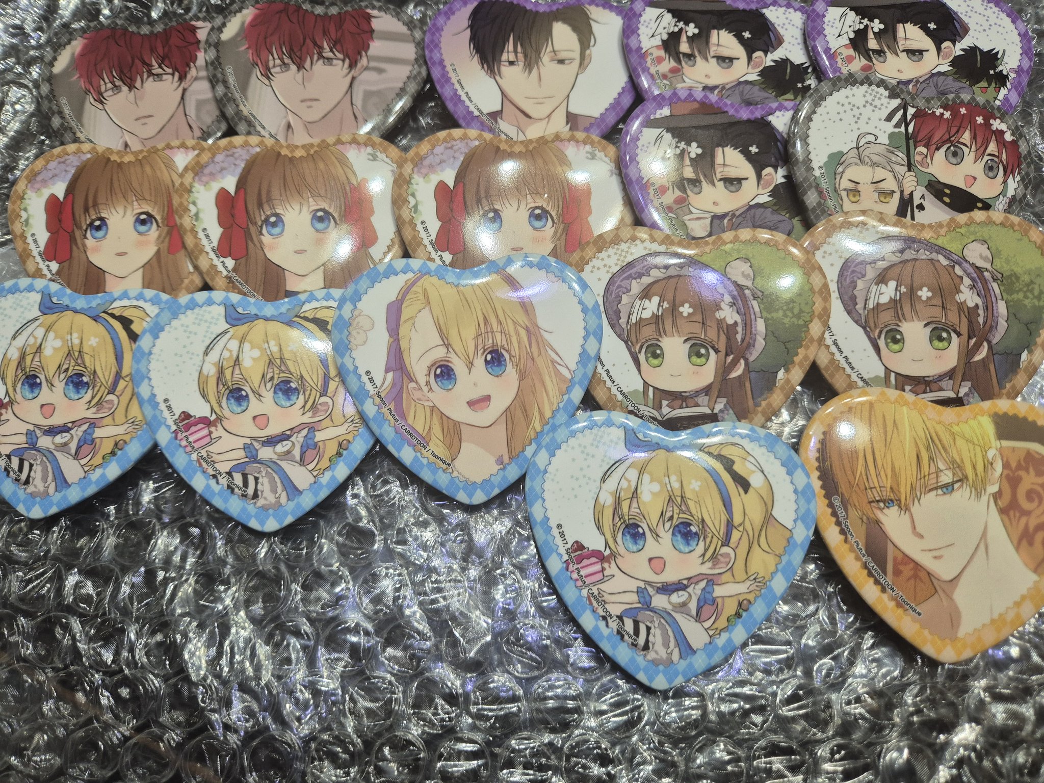 ある姫　ルーカス　缶バッジ ある日、お姫様になってしまった件について ある姫 ルーカス 缶