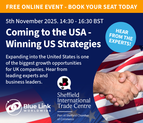 Coming to the USA – Winning US Strategies

Expanding into the United States is one of the biggest growth opportunities for UK companies, but it’s also one of the most complex.

👉 ... success depends on preparation and the right guidance.

Book Now 👉 bit.ly/3WfckPv