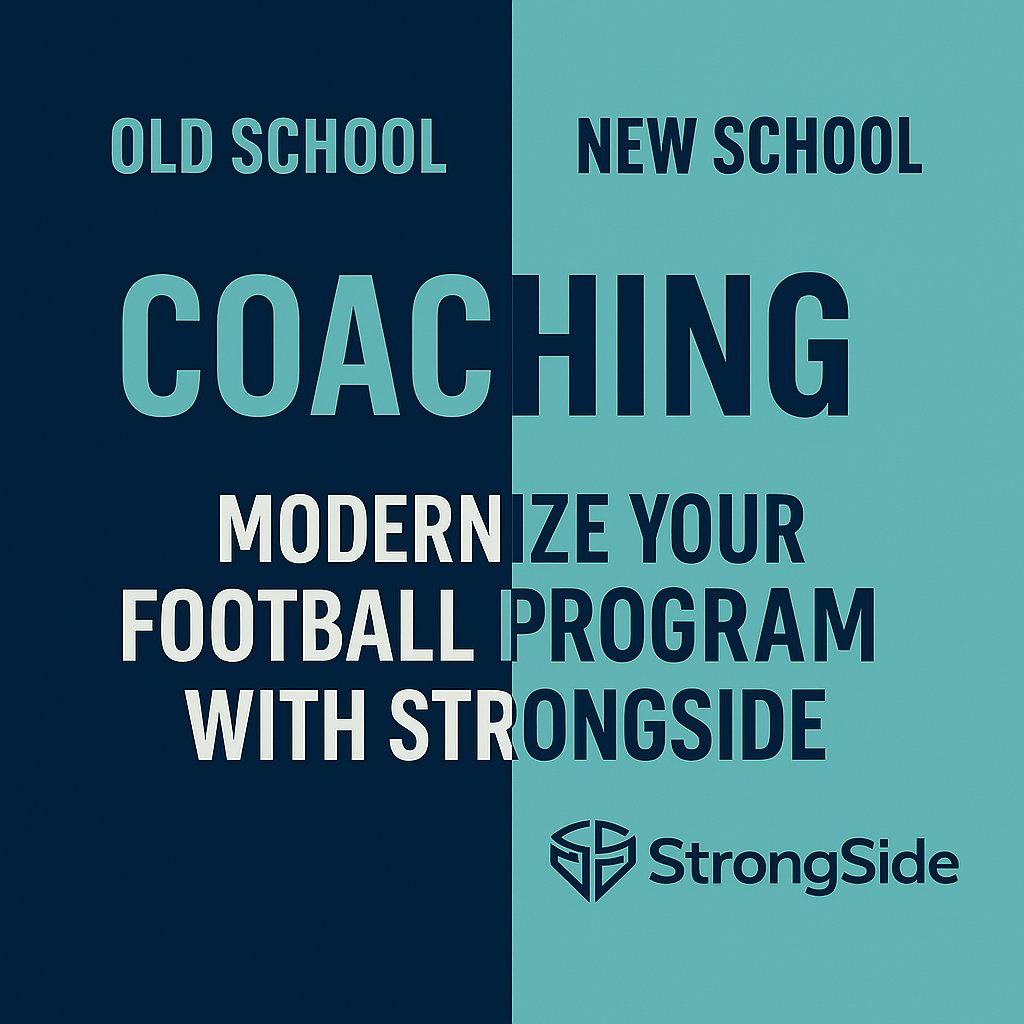 StrongsideApp's tweet image. Modernize your football program with StrongSide

👀See How: rfr.bz/t1b158f

#StrongSide #CoachSmarter #OldSchoolvsNewSchool #ForCoaches #ByCoaches #FootballCoaching #CoachingTools #HighSchoolFootball