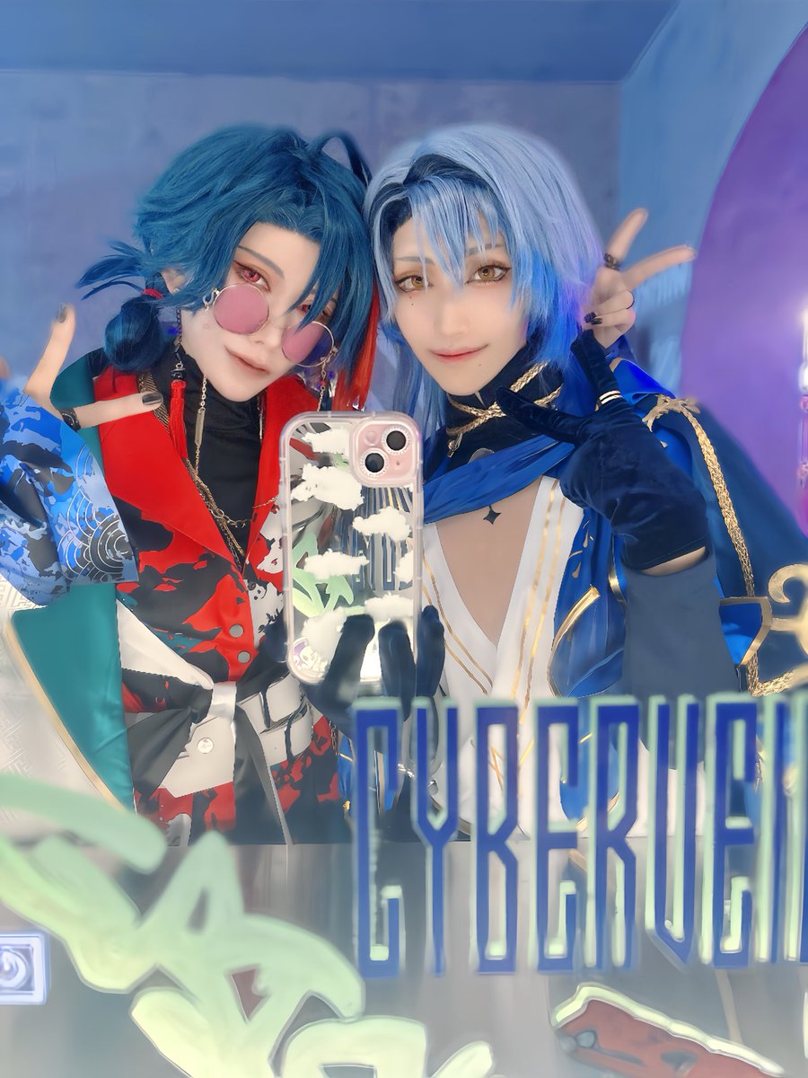 ※cos
昨日は初🦋⌛️くんでマブとだぶちあわせしてきました💙
🔑🐍くん<a href="/Kakeru0806/">かける</a>