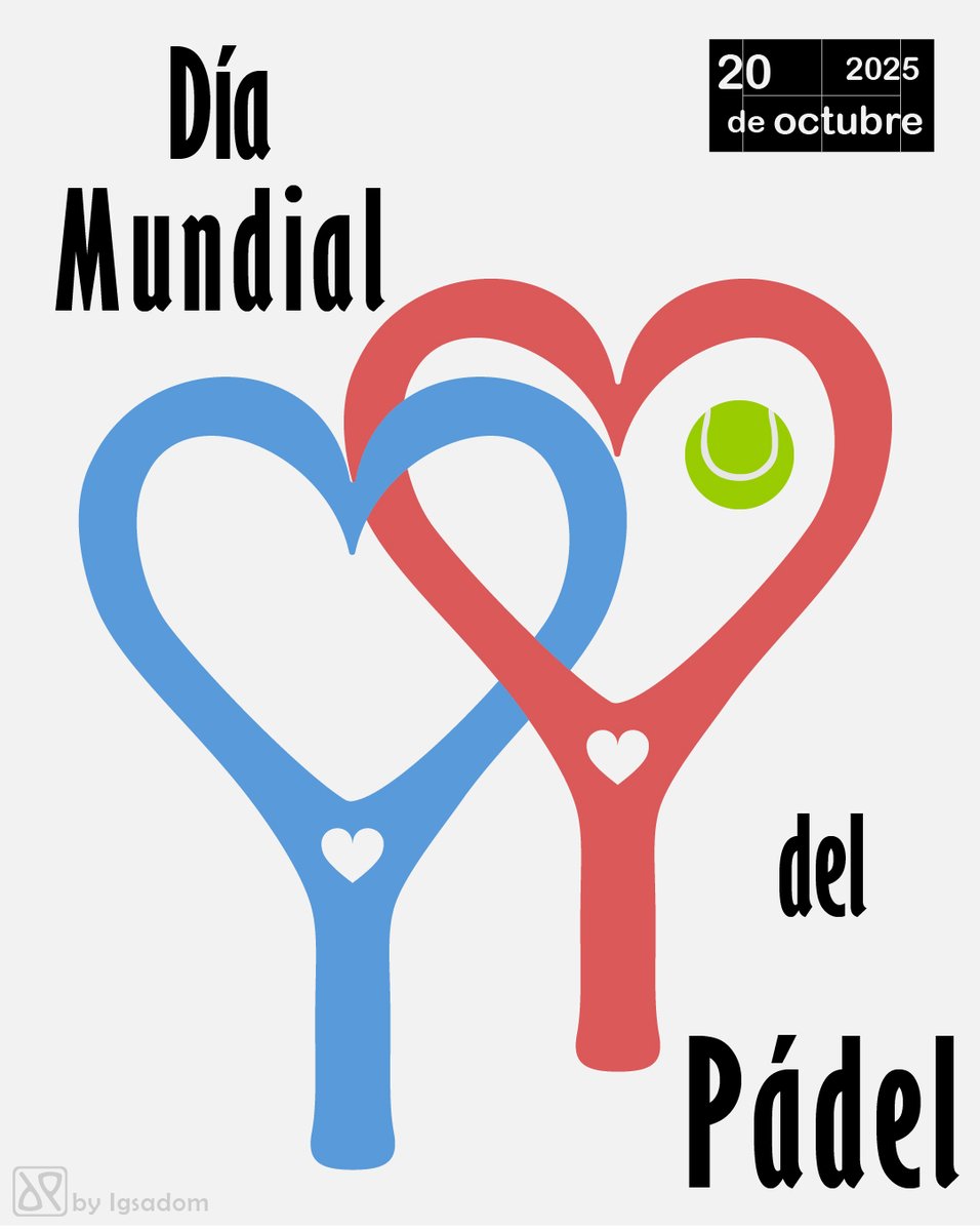 diverpadel's tweet photo. Hoy 20 del 10, medidas de una pista 20x10, se celebra el Día Mundial del #Pádel, by @igsadom

#DiaMundialDelPadel #WorldPadelDay #padelmania #diverpadel #padeltime https://t.co/dYJd14QN1y