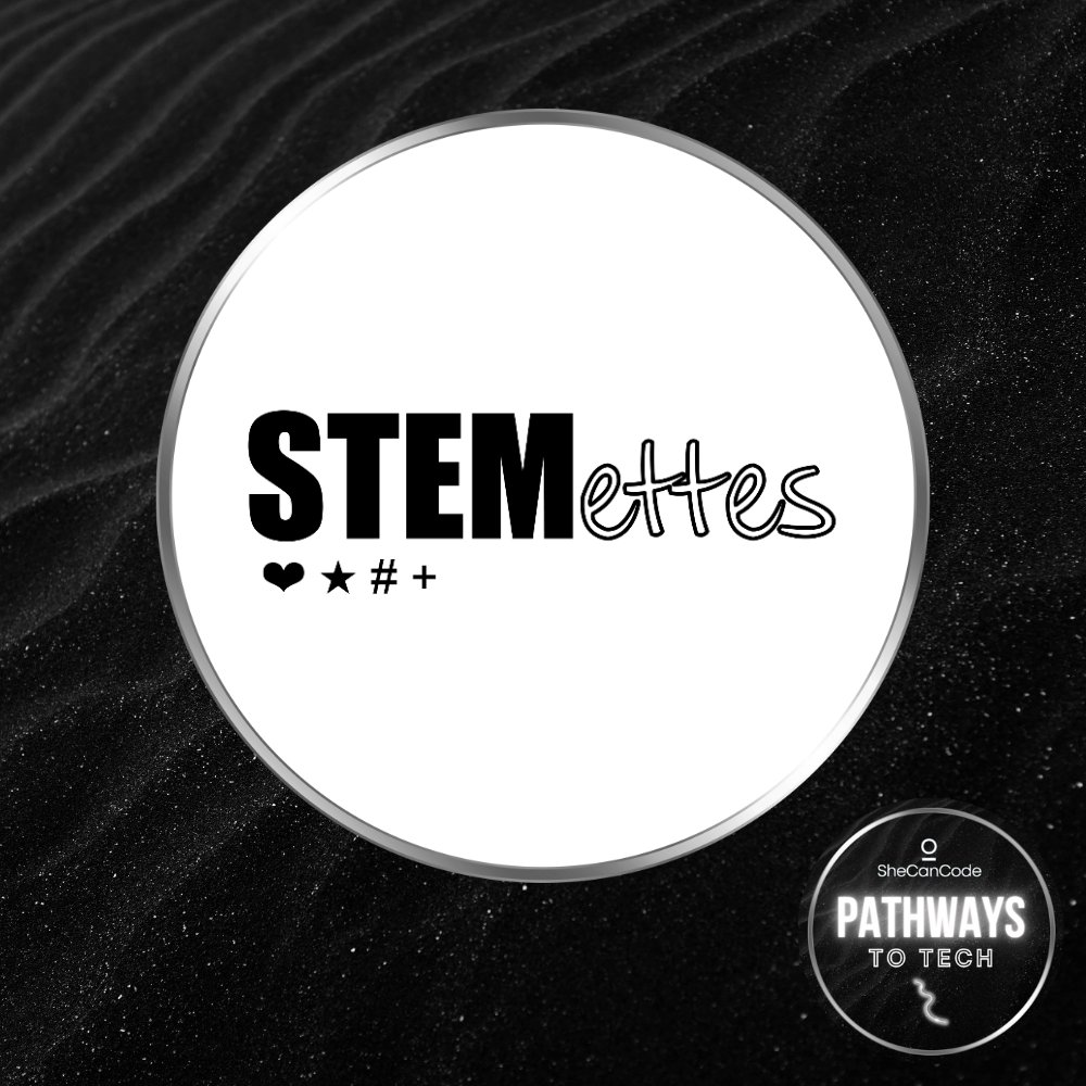 SheCanCodeHQ's tweet image. Our next shortlisted organisation is...@Stemettes! 👏

Stemettes inspires girls &amp;amp; young women to pursue STEAM careers through mentorship &amp;amp; programmes.

Help them win – vote today! 👉 bit.ly/3KPyV2z

#PathwaysToTech #WomenInTech #InclusiveTech #SheCanCode