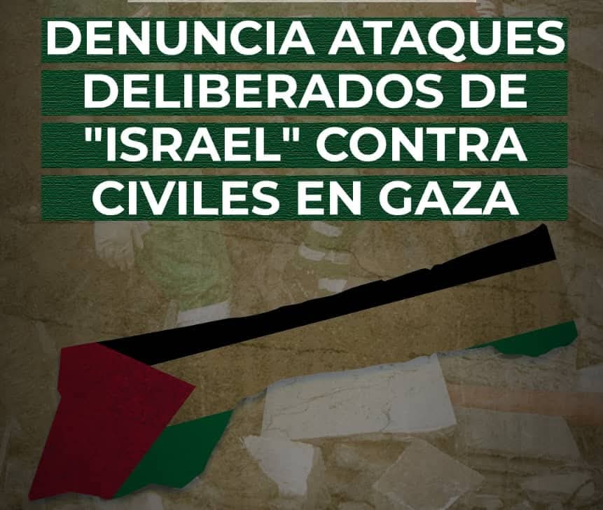 Colibr76018428's tweet photo. Nuevamente Israel rompe el alto al fuego y masacra a civiles en Gaza, cada día nuestra voz será más fuerte
¡Basta de genocidio!
#FreePalestine https://t.co/lo18EdNEkN
