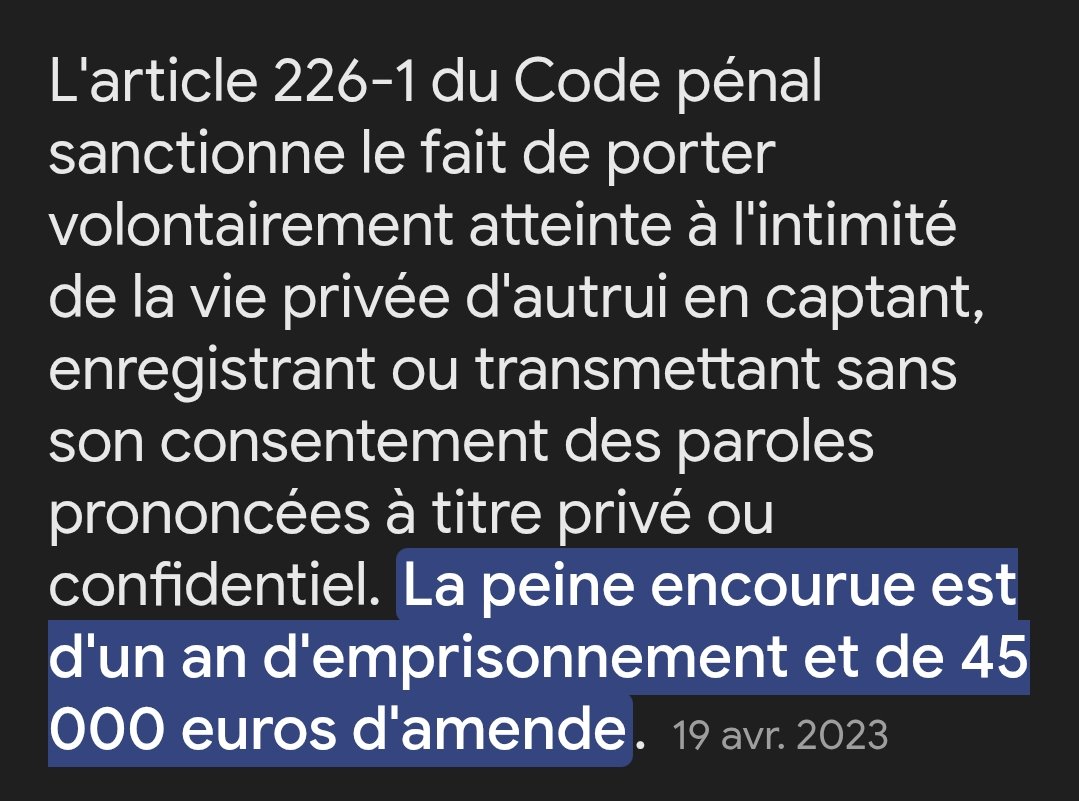 Tu t'es niqué tout seul.