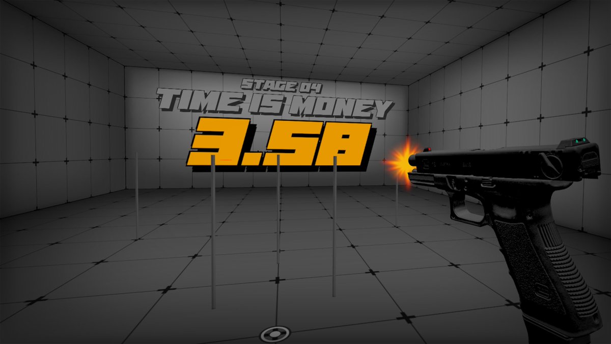 Xenosam0827's tweet photo. スピードシューティングの練習に特化したVRゲーム
「SPEED SHOOTING」をリリースしました。

👇Meta Quest2,3で遊べます(無料)🎮
https://t.co/3KWtpHwBzJ

#Unity #ゲーム制作 #gamedev #ゲーム開発 #indiegame 
#スピードシューティング #スティールチャレンジ
#エアガン #エアソフトガン #サバゲー https://t.co/ZiamZlVXSB