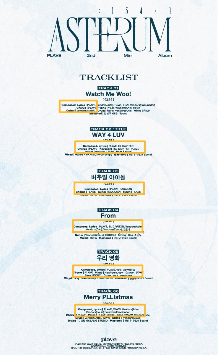 KKvoluTion's tweet photo. Hello fellow FOHAs 🤗

Just to avoid misinformation, since I've seen a lot of posts about how all PLAVE's songs are produced by EL CAPITXN,

all of PLAVE's songs are produced and choreographed by PLAVE themselves and are co-produced by another producers. Please help clarify 🥺💕 https://t.co/r7iqHmGClb